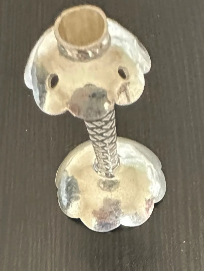 Pure Silver Agarbatti Stand with Bell 11.91g